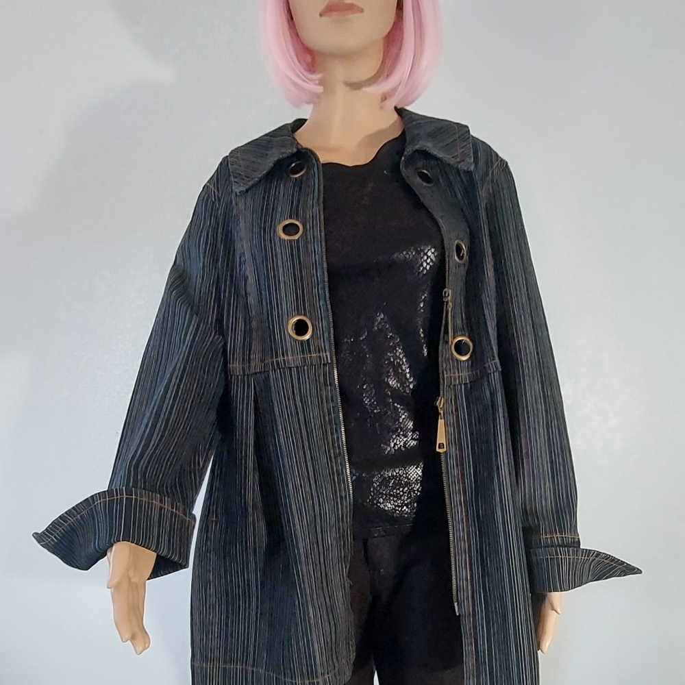 Ladies Jean jacket - Picture 5 of 6